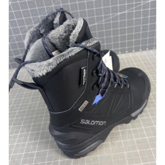 Salomon Toundra Pro CSWP Women's Waterproof Winter Boots Black Size 7.5 US - Picture 3 of 9
